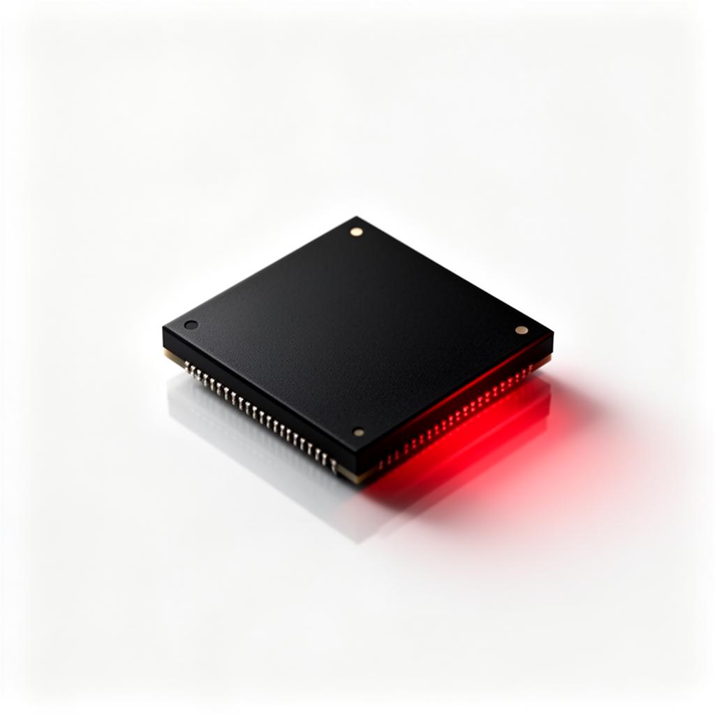NVMe SSD chip representing high-performance storage